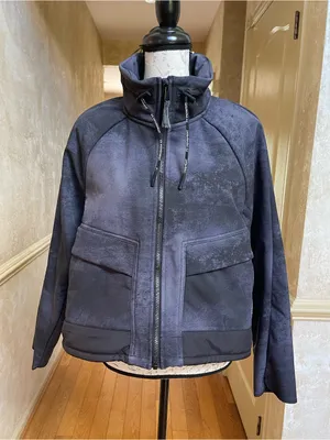 Free people Movement Canyon Crashin’ Textured Full Zip Active Jacket Sz Small thumbnail 4