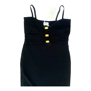 RUNAWAY THE LABEL Normani Cutout Midi Dress Black NWT Size‎ 12 thumbnail 5
