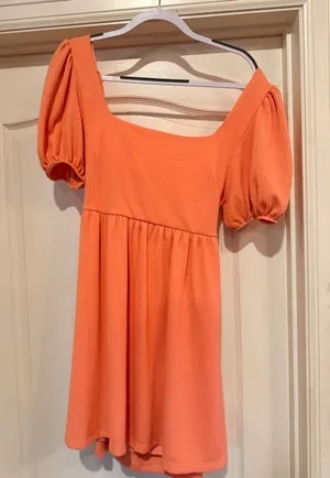 Altar'd State Dress Mini Coral thumbnail 1