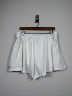 Avia Women’s L 12-14 White 2-in-1 Lined Running Athletic Shorts thumbnail 2