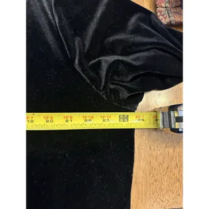 Notations Woman 1X Jacket Black Velvet Patchwork Boho Festival Eclectic Vintage thumbnail 5