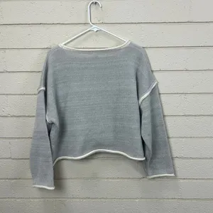 POL Gray Sweater size S thumbnail 2