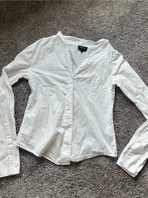 Bardot White Button-Down Shirt thumbnail 2