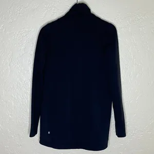 Lululemon Women's‎ Black Rulu Rally Wrap Long Sleeve Jacket with Thumbholes Sz 4 thumbnail 2