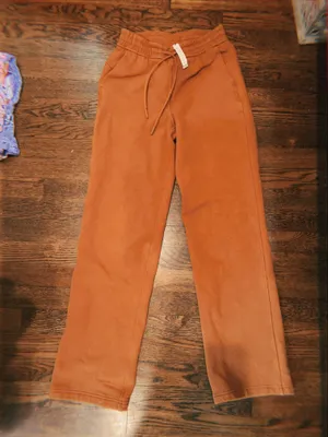 Lululemon Burnt Orange Sweatpants thumbnail 1