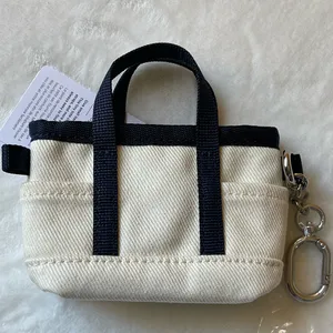 Lululemon Daily Multi-Pocket Nano Canvas Tote Bag / Bag Charm /Keychain thumbnail 3