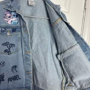 Disney Blue‎ Jean Jacket with Embroidered Designs thumbnail 11