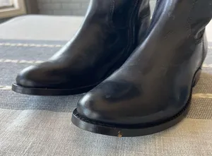 Frye Melissa Button Inside Zip Boots Black Riding Boots Women’s Size 6 thumbnail 10