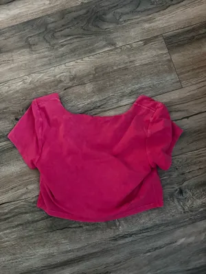 OFFLINE by Aerie Cropped Short Sleeve thumbnail 2