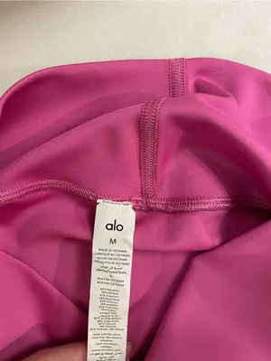 Alo Yoga Airlift High Waist Pink Leggings Size M thumbnail 6