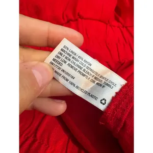 A New Day red linen blend shorts thumbnail 4