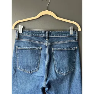AGOLDE High Rise Buttonfly Denim Jeans thumbnail 3