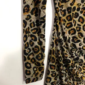 Francesca's June & Ivy Tammy Ruched Leopard Luxe Mini Dress Medium Night‎ Out thumbnail 6