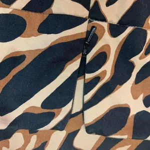 Express Design Studion Leopard Print Pencil Skirt 2 Vintage Y2K Workwear Mini thumbnail 6