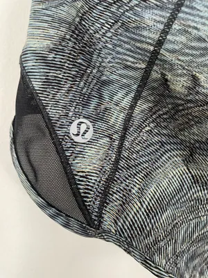Lululemon Hotty Hot Low Rise Short 4" Dimensional Icing Blue Multi Black Size8 thumbnail 10