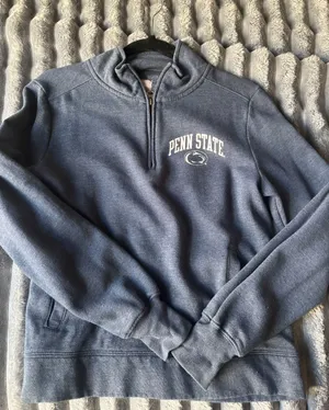 Penn State Quarter Zip Blue thumbnail 1