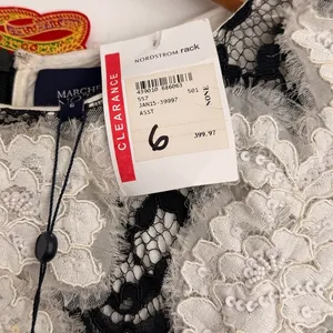 MARCHESA Notte NEW Embroider‎ Lace Floral Mini Dress Formal Event 400$ thumbnail 5