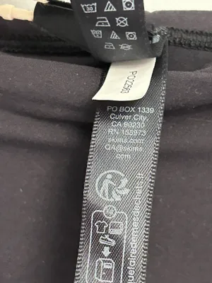 Skims Maternity Fits Everybody High-Waisted Legging Onyx Black Sz Small NWT thumbnail 7
