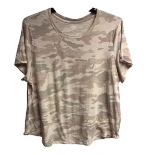 Old Navy 100% Cotton Light Camo Basic Short Sleeve T-Shirt Size XXL thumbnail 1