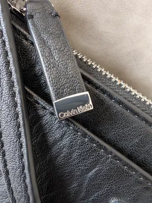 Calvin Klein grain leather crossbody bag thumbnail 3