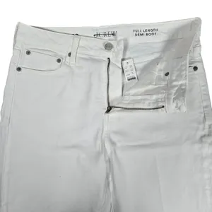 J. Crew Full-length demi-boot jean in‎ white wash 29 BP470 NWT thumbnail 3