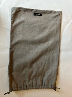Single authentic Miu Miu dustbag for shoes. Used. thumbnail 1