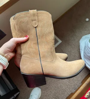 Cowgirl boots Brown Size 6.5 thumbnail 1