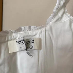 HOUSE OF‎ CB 'Catalina' White Broderie Anglais Corset NWOT size Large thumbnail 9