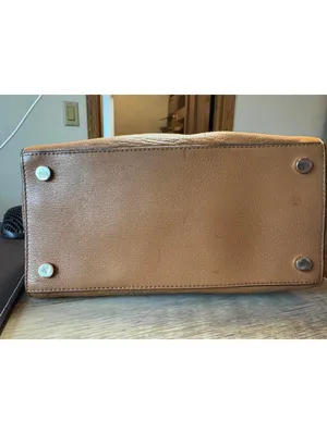 Michael Kors Brown Leather Satchel Handbag thumbnail 6