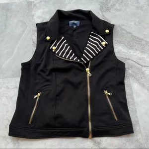 Peter Som‎ for Designnation Jersey Black Vest Size Medium M thumbnail 1