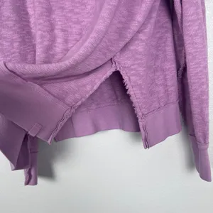 Free People We The Free Timmy‎ Turtleneck Sweater Purple XS Oversized Pullover thumbnail 8