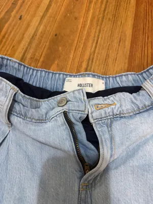 Hollister Mini Denim Jean Skirt thumbnail 3