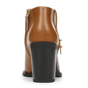 NEW FRANCO SARTO Vivica Bootie Color: Tan Synthetic SZ-8 thumbnail 3