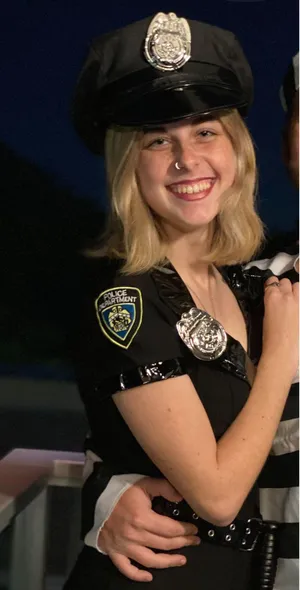 Spirit Halloween Woman Officer Halloween Costume thumbnail 2
