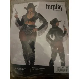 NEW Forplay Ride 'Em Cowgirl Naughty Halloween Costume Size M/L thumbnail 10