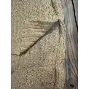 Altard State Cream Criss-Cross V-Neck Sweater Size S EUC thumbnail 7