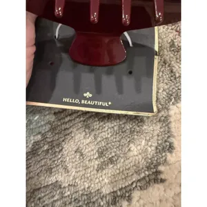 L. ERICKSON Monet Claw Clip Maroon NWT $32 thumbnail 5