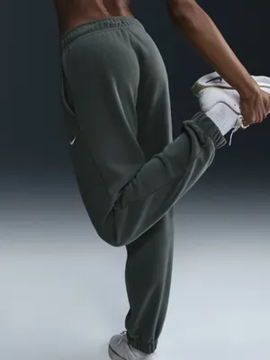 Nike Therma-FIT One Women’s Loose‎ Fleece Pants Green Sweatpants Size Medium thumbnail 2