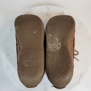 VTG Duluth Trading Co Womens Andina Ankle Boots 7.5 Brown Leather Chukka Shoes thumbnail 10