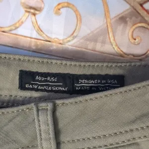 MISS me green mid-rise easy ankle skinny jeans size 26 thumbnail 3