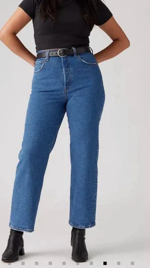 Levi's Ribcage Straight Ankle Jeans Sz 29 thumbnail 1