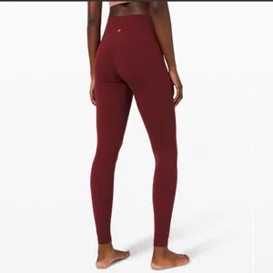Lululemon‎ Align High-Rise Pant 28" Red Merlot Size 0 thumbnail 2