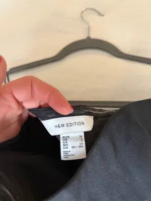 H&M Strapless Top Black thumbnail 4