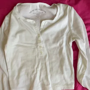 Aeropostale White Long Sleeve Shirt thumbnail 1
