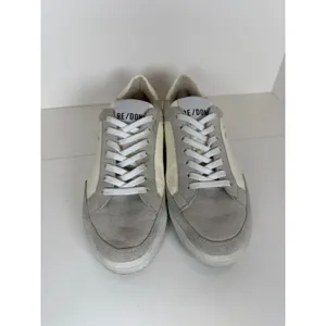 RE/DONE 90s Skate Sneakers Womens 38 Grey White Suede Leather Low Top thumbnail 2