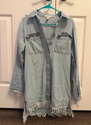 Jean Dress Forever 21 thumbnail 1