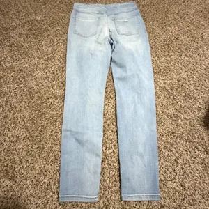 Guess Los Angeles Womens High Rise Distressed Skinny Jeans Light Wash 30 Q2GA10 thumbnail 5
