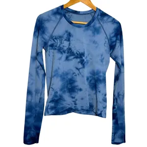 Lululemon Swiftly Tech Long Sleeve Shirt 2.0 Race Length Marble Dye Commander thumbnail 2