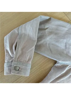 Madewell The Raglan Oversized Jean Jacket: Overdyed Edition Size Small thumbnail 5