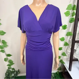 Enfocus Studio Elegant Purple Women's Dress thumbnail 5